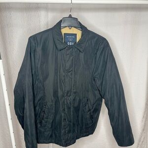 Men's Abercrombie Black Puffy jacket XL